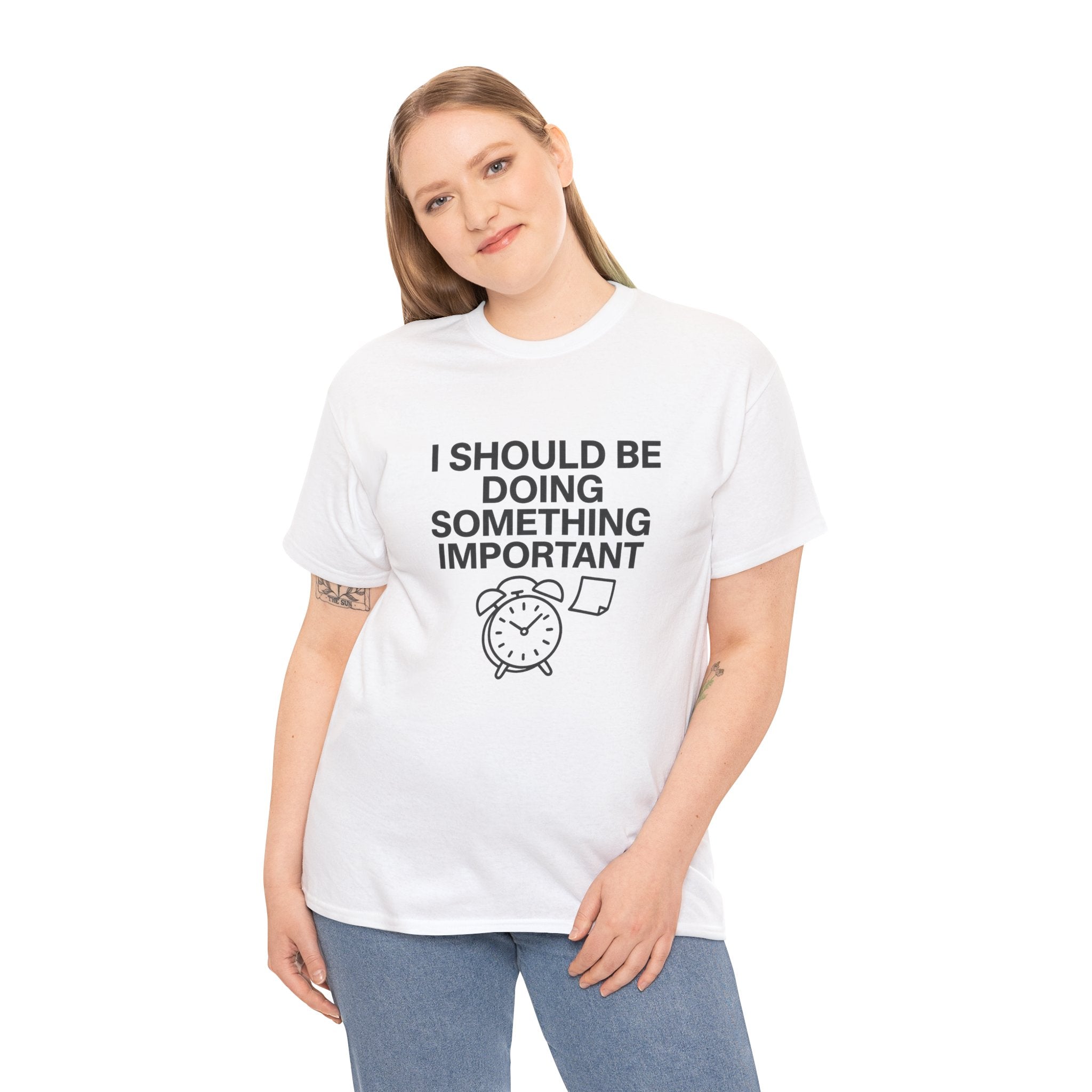 Should Be Doing Something Tee – Mentally Busy Statement