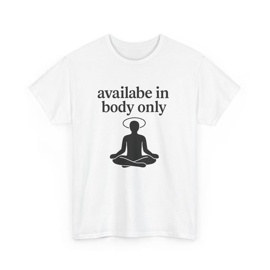 Available in Body Only Tee – Quietly Detached Moodwear